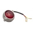 Motone Eldorado Tail Light - LED - Shot Blast