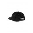 Motone ELECTRIC-GOLD Corduroy Cap - Curved Peak - Black