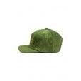Motone ELECTRIC-GOLD Corduroy Cap - Curved Peak - Green