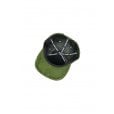 Motone ELECTRIC-GOLD Corduroy Cap - Curved Peak - Green