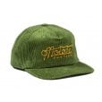 Motone ELECTRIC-GOLD Corduroy Cap - Curved Peak - Green