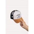 Motone ENGINEHEAD Trucker Cap - Curved Peak - Suede Peak