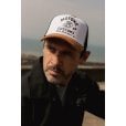 Motone ENGINEHEAD Trucker Cap - Curved Peak - Suede Peak