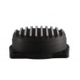 Motone Finned Carb Tops Contrast Cut Black - CARB VERSION
