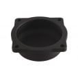 Motone Finned Carb Tops Contrast Cut Black - CARB VERSION
