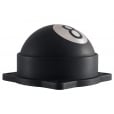 Motone Finned EFI Carb Tops Contrast Cut 8 Balls Black
