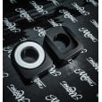Motone Forged Aluminium Chain Adjuster Block Kit - BLACK