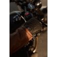 Motone FORNO - HEATED Motorcycle Riding Gloves - Leather - Black