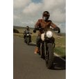 Motone FORNO - HEATED Motorcycle Riding Gloves - Leather - Black