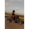 Motone FORNO - HEATED Motorcycle Riding Gloves - Leather - Black
