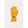 Motone FORNO - HEATED Motorcycle Riding Gloves - Leather - Yellow