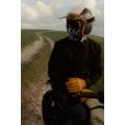Motone FORNO - HEATED Motorcycle Riding Gloves - Leather - Yellow