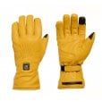 Motone FORNO - HEATED Motorcycle Riding Gloves - Leather - Yellow