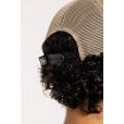 Motone GARAGEGOALS Trucker Cap - Curved Peak - Black Suede - Ecru Garage Bobber Graphic