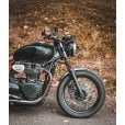 Motone Giger - Short Reach Headlight Brackets 41mm - Black