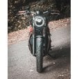 Motone Giger - Short Reach Headlight Brackets 41mm - Black