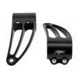 Motone Giger - Short Reach Headlight Brackets 41mm - Black