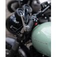 Motone Gran TURISMO Billet Bar End Mirror - TYPE R (E-Mark) - Bar End - SINGLE - SILVER