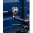 Motone Gran TURISMO Billet Bar End Mirror - TYPE R (E-Mark) - Bar End - SINGLE - SILVER