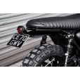 Motone HIGH-TAIL Custom Mudguard Predrilled for Motone Fender Mount Light Kits - Black Anodised - LC