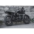Motone HIGH-TAIL Custom Mudguard Predrilled for Motone Fender Mount Light Kits - Black Anodised - LC