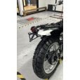 Motone High-Tail Custom Mudguard Predrilled for Motone Fender Mount Light Kits - Brushed - LC