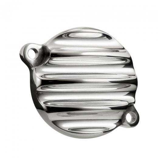 Motone Honda CB350 Engine Oil Cover - Ribbed - POLISH