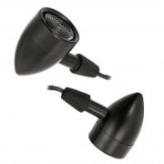 ICON LED T/S Indicator Turn Signals - PAIR - Black - M8