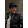 Motone ID-PATCH Trucker Cap - Curved Peak - Black Cotton - White on Black Logo Patch