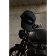 Motone ID-PATCH Trucker Cap - Curved Peak - Black Cotton - White on Black Logo Patch