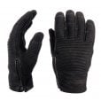 Motone JAEGER - Motorcycle Riding Gloves - Nubuck Leather - Black