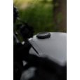 Motone JETSON Dished Low Profile Fuel Gas Cap - Billet Aluminium - Black