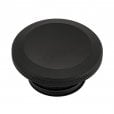 Motone JETSON Dished Low Profile Fuel Gas Cap - Billet Aluminium - Black