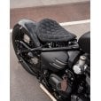 Motone Khan Cobra Seat - Full Diamond - Triumph Bobber