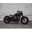 Motone Khan Cobra Seat - Full Diamond - Triumph Bobber