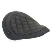 King Cobra Seat - Diamond Stitch  - Triumph Bobber