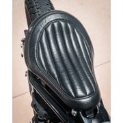 King Cobra Seat - Vertical Ribs - Triumph Bobber