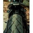 Motone LAMPREY - Under Seat Tail Light Mounts for OE Bobber Seat (use with 3in1 or T/S Lights) - BLACK