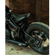 Motone LAMPREY - Under Seat Tail Light Mounts for OE Bobber Seat (use with 3in1 or T/S Lights) - BLACK