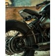 Motone LAMPREY - Under Seat Tail Light Mounts for OE Bobber Seat (use with 3in1 or T/S Lights) - BLACK