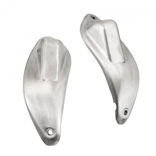 Motone LAMPREY - Under Seat Tail Light Mounts for OE Bobber Seat (use with 3in1 or T/S Lights)  - BRUSHED