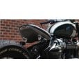 Motone LAMPREY - Under Seat Tail Light Mounts for OE Bobber Seat (use with 3in1 or T/S Lights)  - BRUSHED