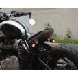 Motone LAMPREY - Under Seat Tail Light Mounts for OE Bobber Seat (use with 3in1 or T/S Lights)  - BRUSHED