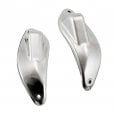 Motone LAMPREY - Under Seat Tail Light Mounts for OE Bobber Seat (use with 3in1 or T/S Lights) - POLISHED