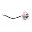 Motone Lecter Tail Light - LED - Shot Blast