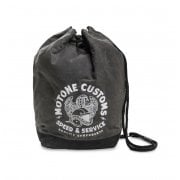 LIDMASTER Waxed Canvas Deluxe Lined Helmet Bag
