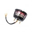 Motone Miller/Vincent STOP Light - Taillight Unit - Black Housing - LED
