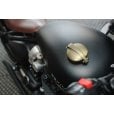Motone Monza Cap Kit for Triumph and HD - Brass Plate