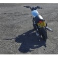 Motone Custom Petrol Tank - EFI - Polished Aluminium