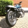Motone Custom Petrol Tank - EFI - Raw Aluminium